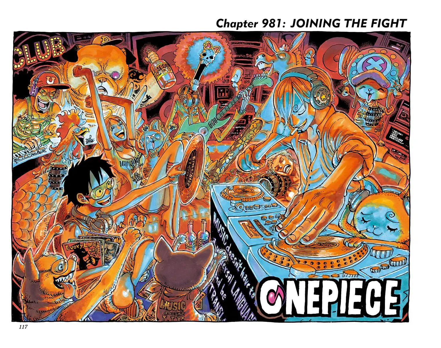 One Piece Digital Colored Chapter 981 image 01